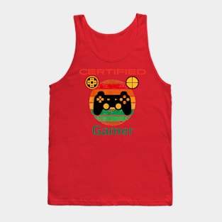 CERTIFIED GAMER Tank Top